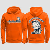 1058 "Endlich" Abschluss regular College Hoodie beidseitig bedruckt